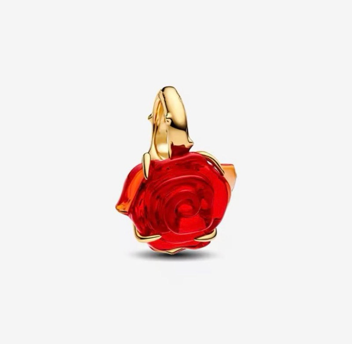 Charm Rosa La Bella y La Bestia Disney