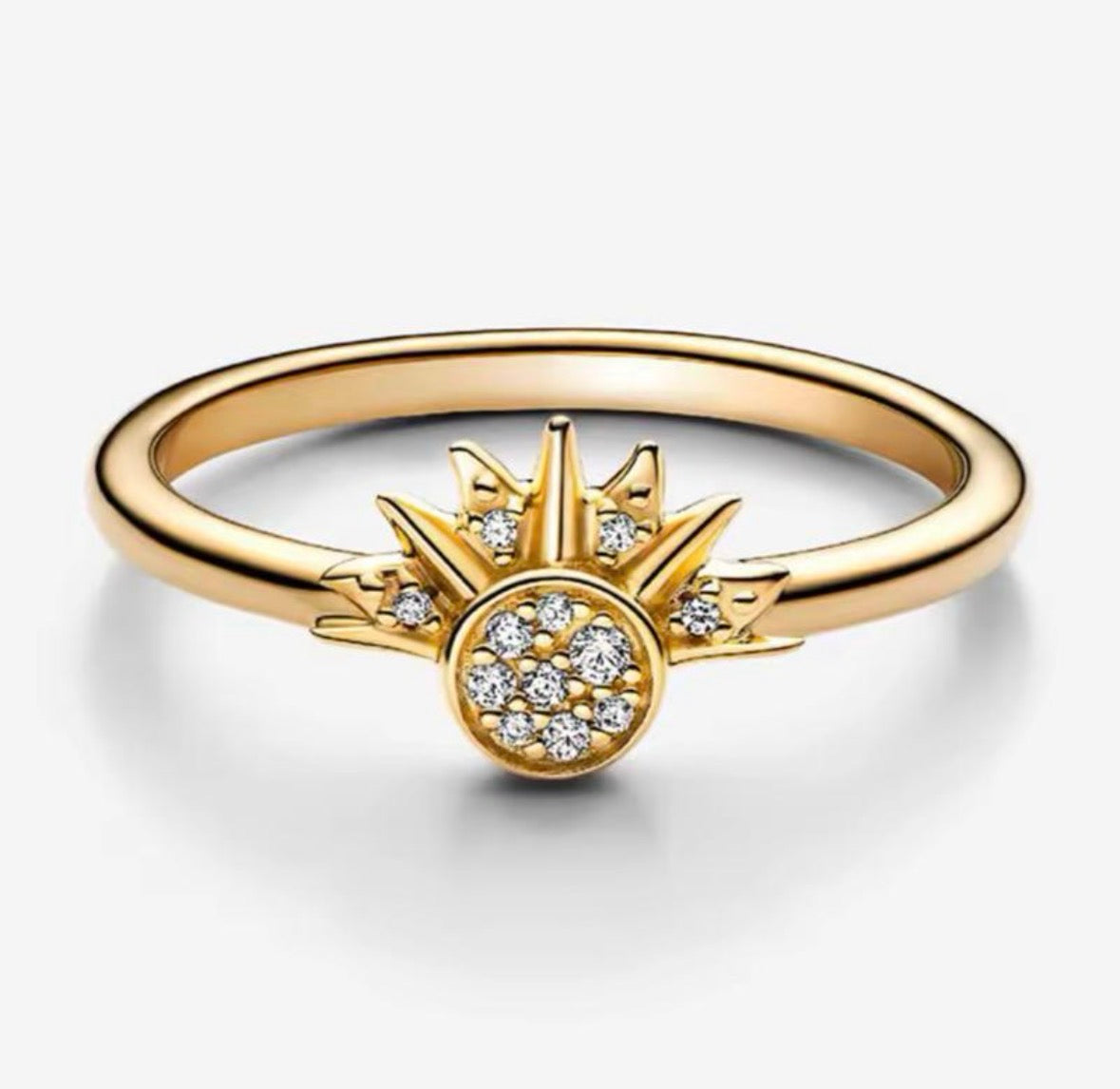 Anillo Dorado Sol