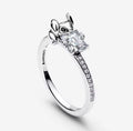 Anillo Plateado Stitch