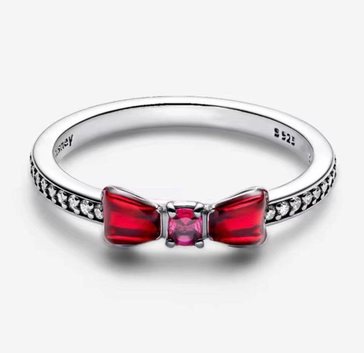Anillo Plateado Princesa Blancanieves Disney
