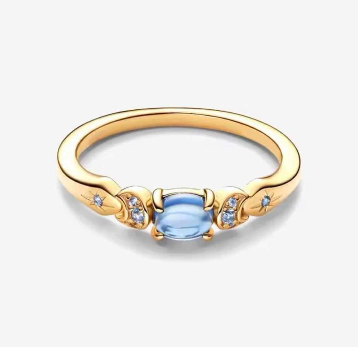 Anillo Dorado Princesa Jasmine Disney
